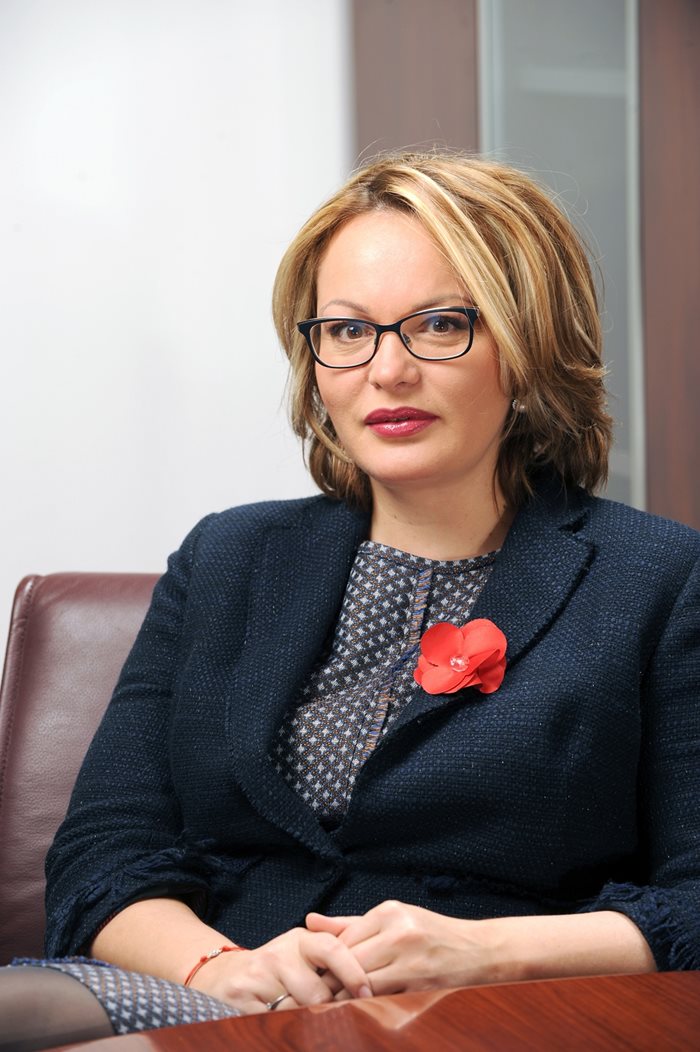 Теодора Петкова - главен изпълнителен директор на Уникредит Булбанк