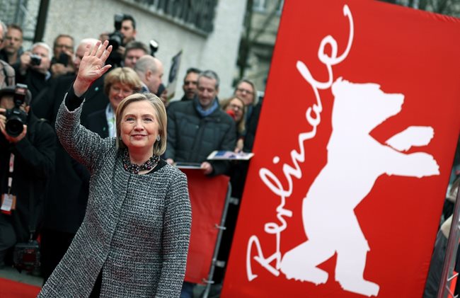 Хилари Клинтън на Берлинале Снимки: Ройтерс