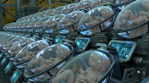Концептуалното съоръжение, наречено EctoLife, ще отглежда до 30 000 бебета годишно в своите родилни капсули.

СНИМКИ: ХАШЕМ АЛ-ГАЙЛИ